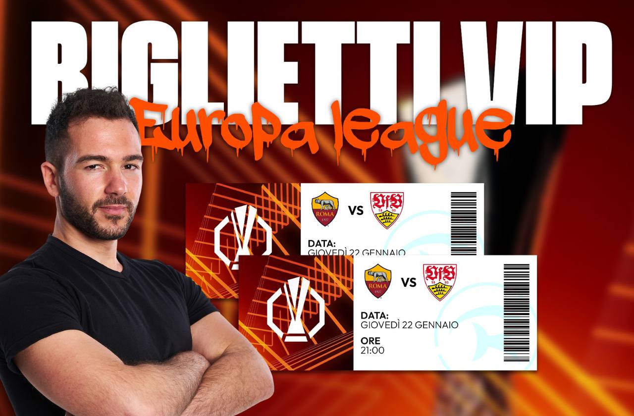 2 Biglietti VIP Roma-Stoccarda